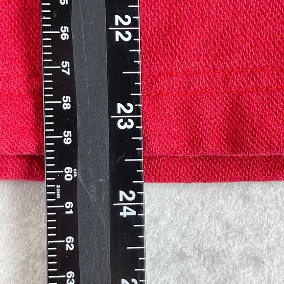 Vintage COLDWATER CREEK XXL Red Y2K Faded Snowflake Holiday Half Zip Sweater - Picture 8 of 11